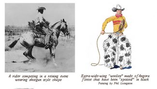 Chaps throughout history illustration
