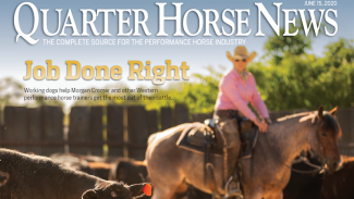 Quarter Horse News June 15, 2020, cover snippet